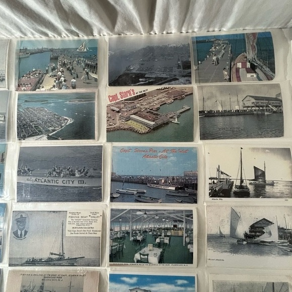 Lot of 37 Vintage Postcards Twin Brothers Production ATLANTIC CITY New Jersey NJ - Picture 2 of 15
